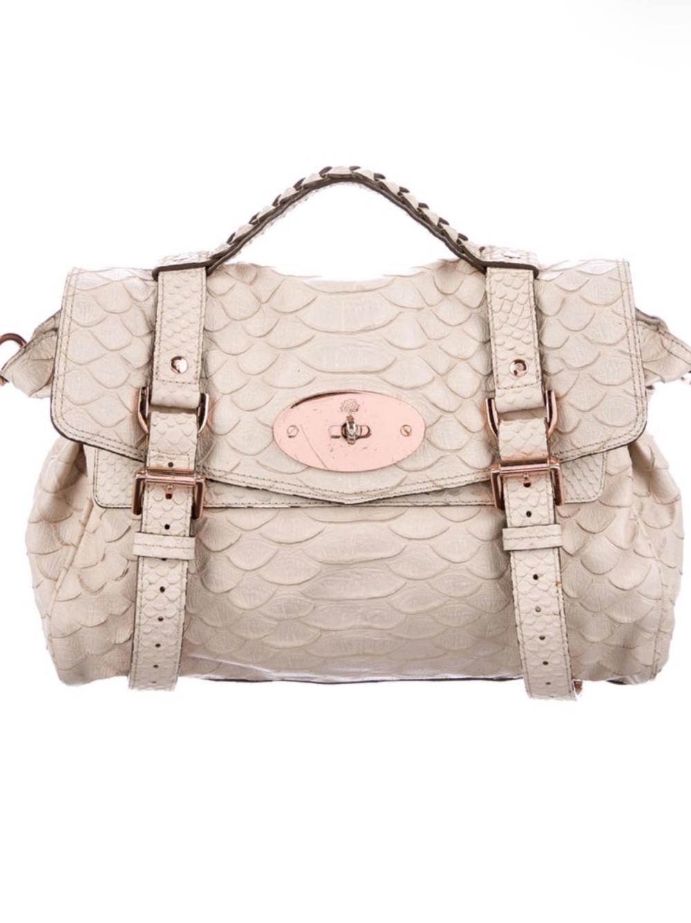Embossed Alexa Handbag
